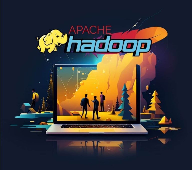 The logo for Apache Hadoop showcases its prowess in Business Intelligence on Hadoop.